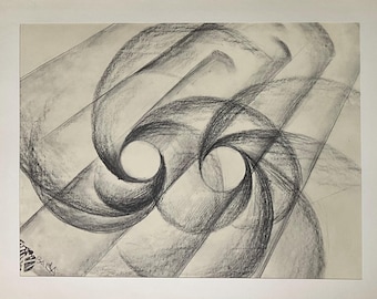 Giacomo Balla – Bewegung – 1960, limitierte Lithografie, 56 x 43 cm
