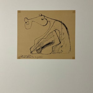 Guillaume Corneille - limited edition lithograph cm 52x37