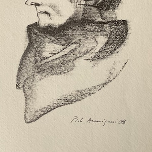 Pietro Annigoni - Lithograph 1980