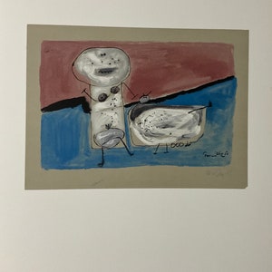 Guillaume Corneille - limited edition lithograph 52x37 cm