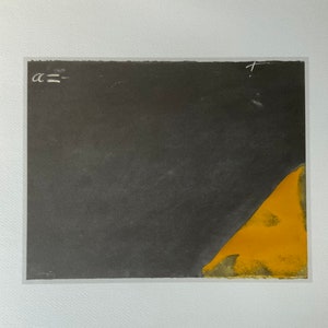 Antoni Tapies - Angle - limited edition lithograph 52x37 cm