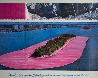 Christo - Offset lithograph - 97x62 cm limited edition