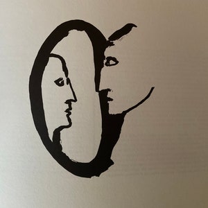 Mimmo Paladino - Libro d’artista numerato e con 52 tavole litografiche in bianco e nero