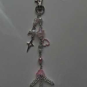 pink jellyfish keychain :)