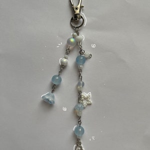 katara themed keychain! ／(･ × ･)＼