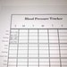 Blood Pressure Tracker / Blood Pressure Graph / Printable - Etsy