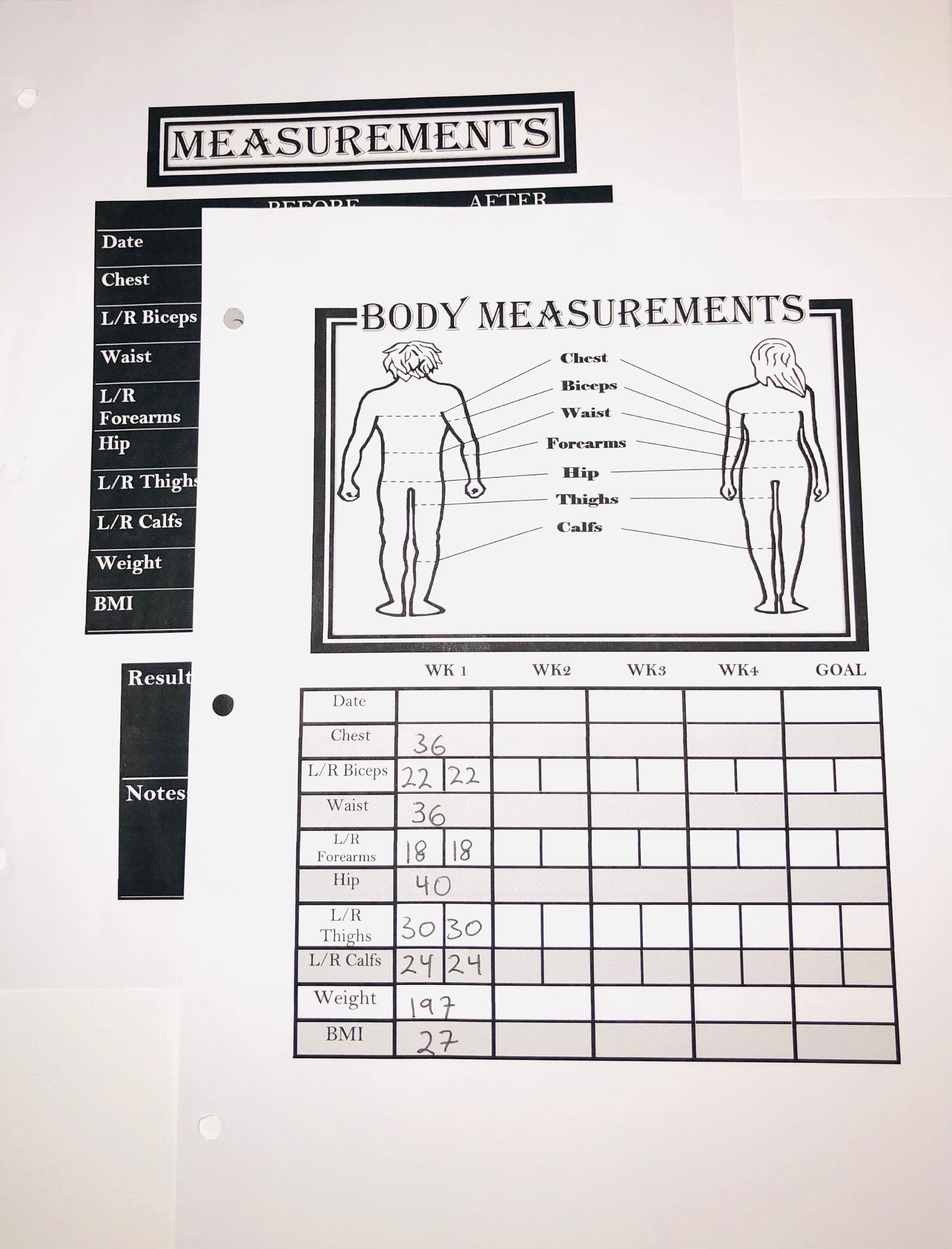How To Take Accurate Body Measurements At Home — Lea Genders Fitness