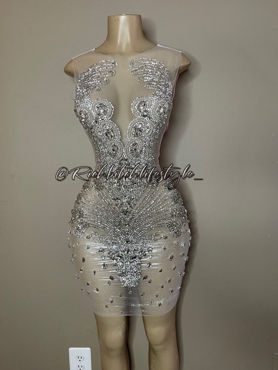 The Iyonnah Crystal Dress 