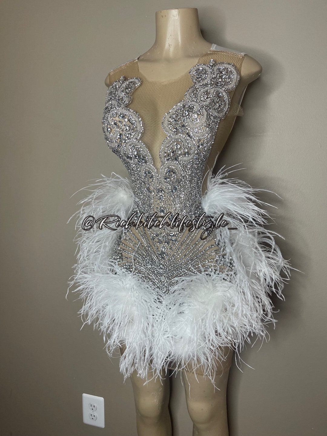 The Iyonnah Crystal Dress 