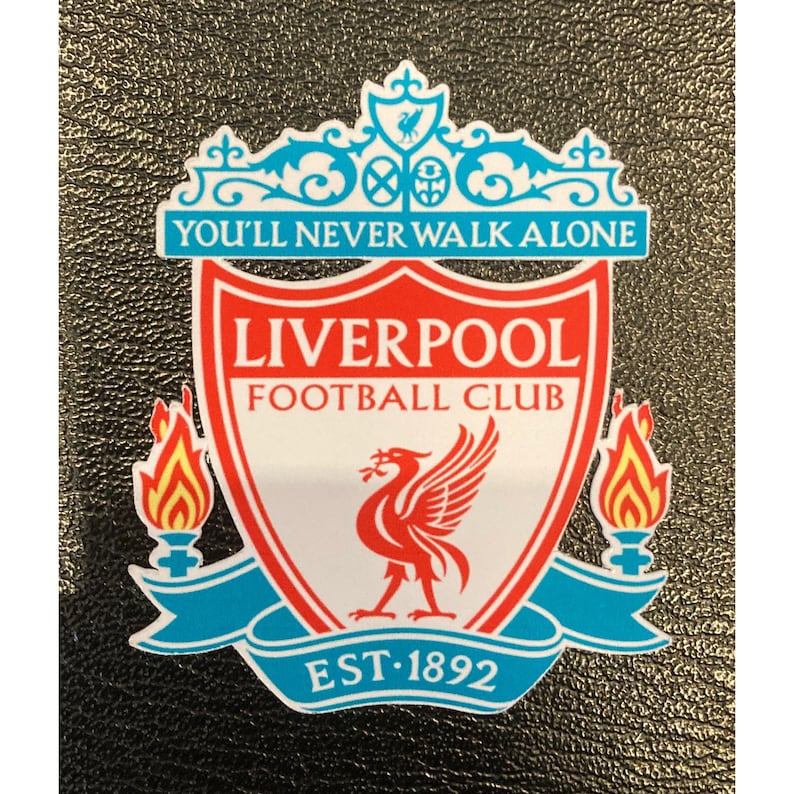 Liverpool football club team cupcake toppers.