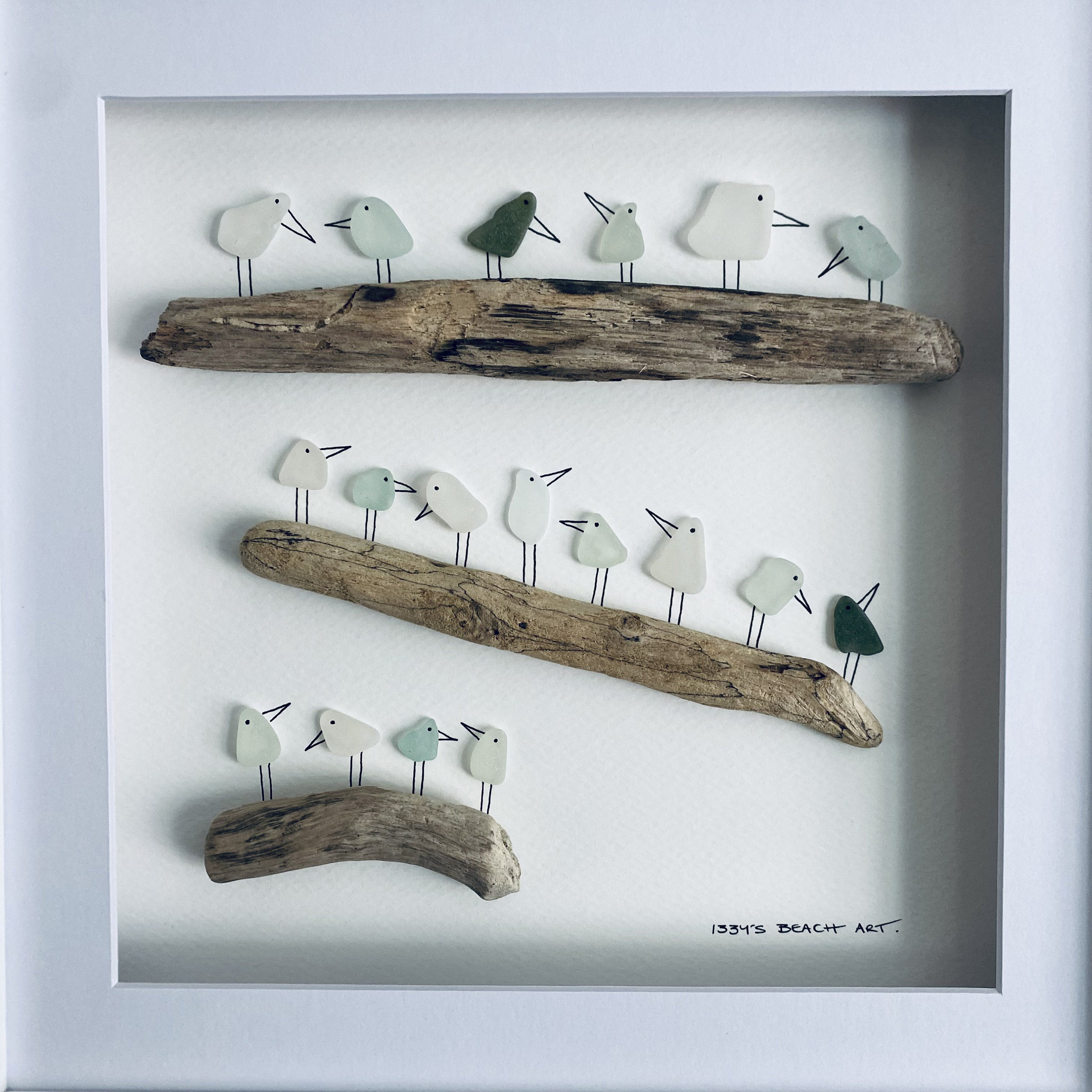 シーグラス、サンゴ！貝殻 ❀貝殻と流木のアート❀ 貝殻 流木 珊瑚