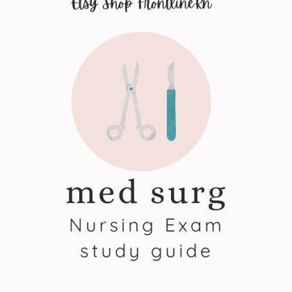 Ati Med Surg Proctored Exam Etsy