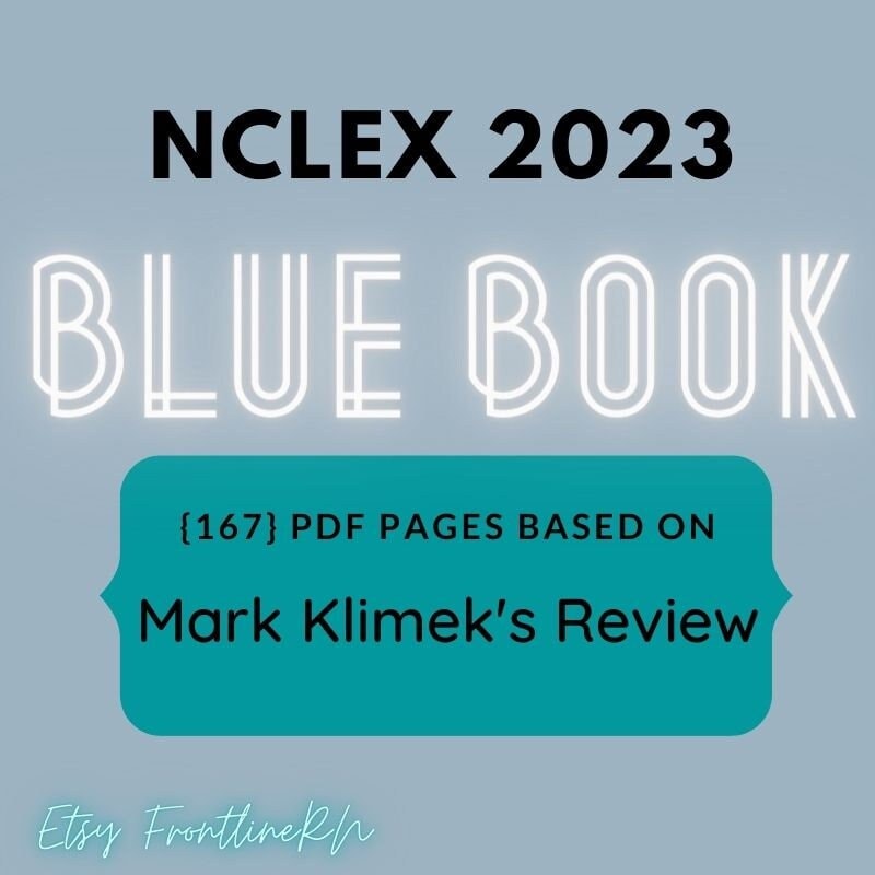 167 PDF Digital Pages Blue Book Based off Mark K Etsy