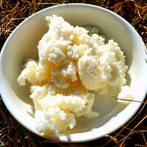 Rohe Mangobutter | Kosmetikqualität | Hautpflege| Haar DIY | Haut| Feuchtigkeitscreme| Lippenbalsam| Kostenloser Versand | 80g| 160g| 360g