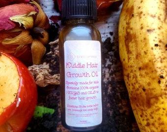Kiddie Hair Growth Oil | Regular Size| Hair Growth Booster for Kids | All Natural & Organic Ingredients| Cheap Shipping | 4oz | 8oz