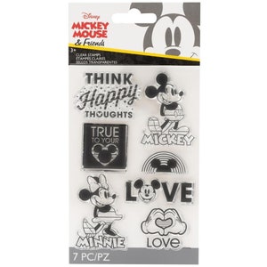 Mickey Handmade Self Adhesive Wax Seal Stickers/ Peel & Stick 