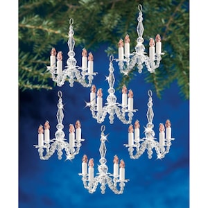 Christmas Chandeliers Holiday Beaded Ornament Kit | The Beadery DIY Christmas Ornaments