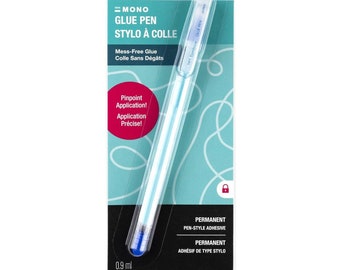 Mono Permanent Glue Pen | Tombow USA | Pinpoint Application | Photo Safe