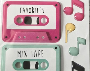 Doodlebug Doodle-Pops Misc. 3D Stickers | Choice of | Dimensional Stickers | Cardstock Stickers
