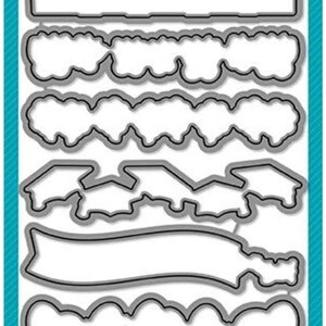 Lawn Fawn Simple Celebrate Spring Lawn Cuts Die Set (LF1897) ~ Die Cutting