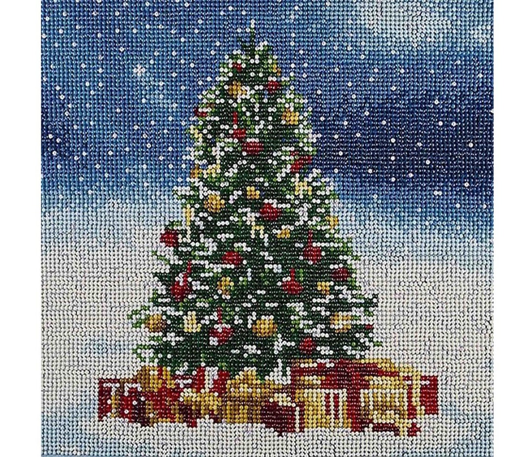 Leisure Arts Christmas Tree Holiday Edition Diamond Art Kit ~ Diamond ...