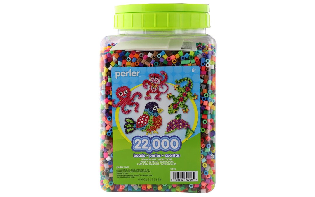 Perler Fused Bead Jar 22000pc Bead Fusing Kids Crafts Etsy
