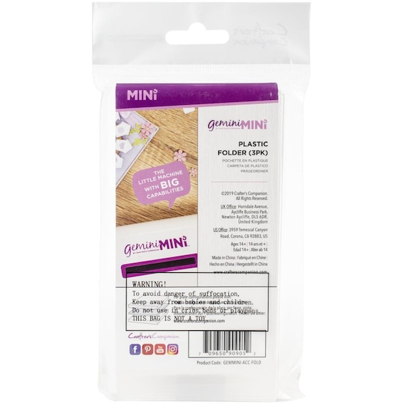 コンプリートジェニーファイル　コンプリート・ジェニー・ファイル Crafter's Companion Gemini Mini Replacement Folders | Shims | Die