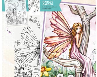Marta's Garden Stamp Set by Molly Harrison