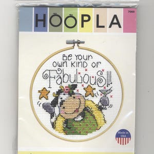 Design Works Be Your Own Fabulous Cross Stitch Kit | Counted Cross Stitch Kit | Not A Finished Product