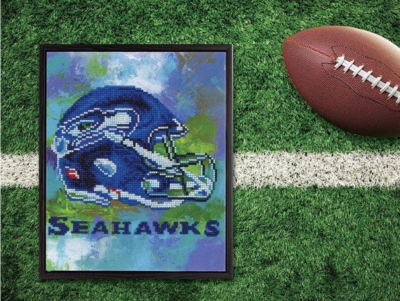 Leisure Arts NFL Team Seattle Seahawks Diamond Art Kit