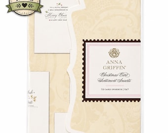 Anna Griffin Christmas Card Sentiment Inserts – 72 Inserts