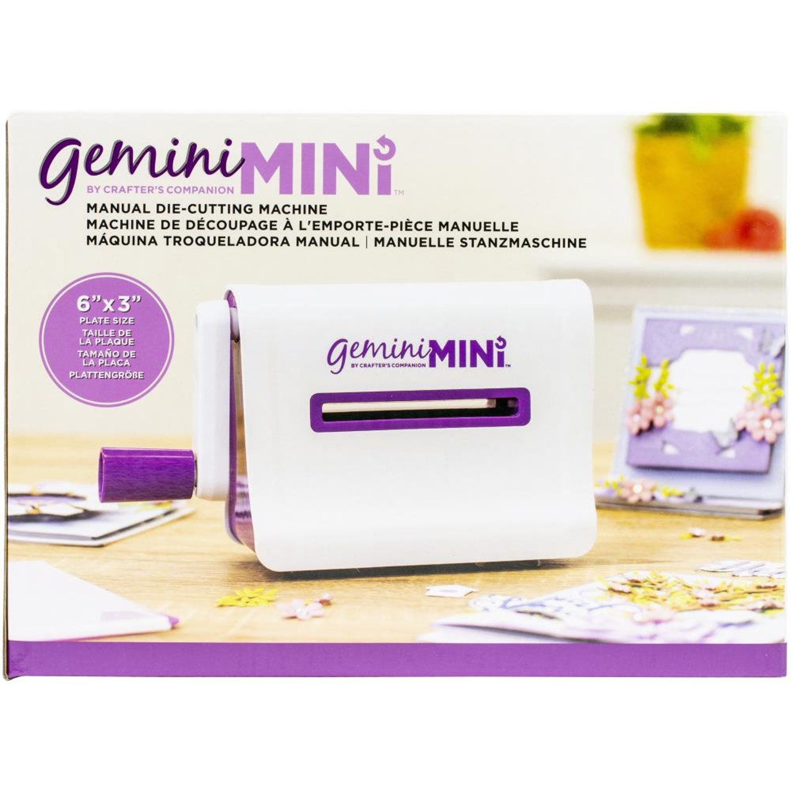 Gemini Mini Manual Diecutting & Embossing Machine Card Etsy Canada