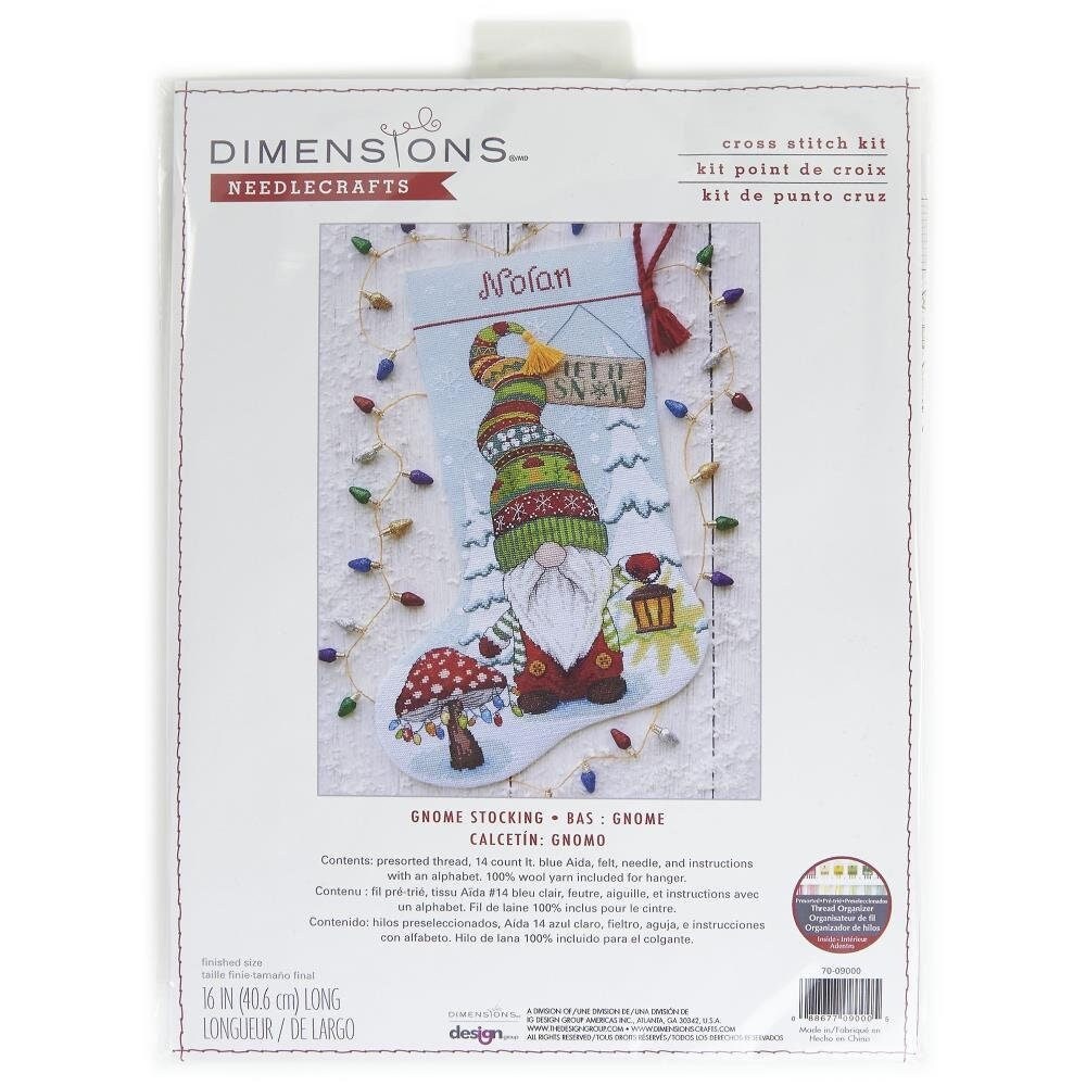 Dimensions Needlecrafts Dimensions Holiday Glow Stocking Counted
