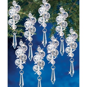 Iridescent Bubbles Beaded Ornament Kit | The Beadery DIY Christmas Ornaments