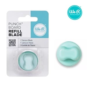 We R Memory Keepers Punch Board Refill | We R Memory Makers | Punch Board Titanium Blade Refills