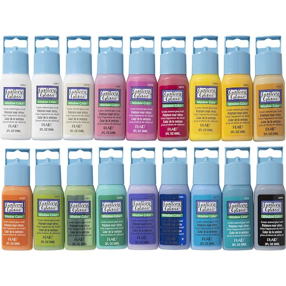 Gallery Glass Window Paint | Original Bottles | Suncatchers Window Clings Paint