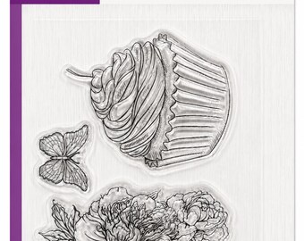 Cherry On Top Clear Stamp Set by Crafter's Companion