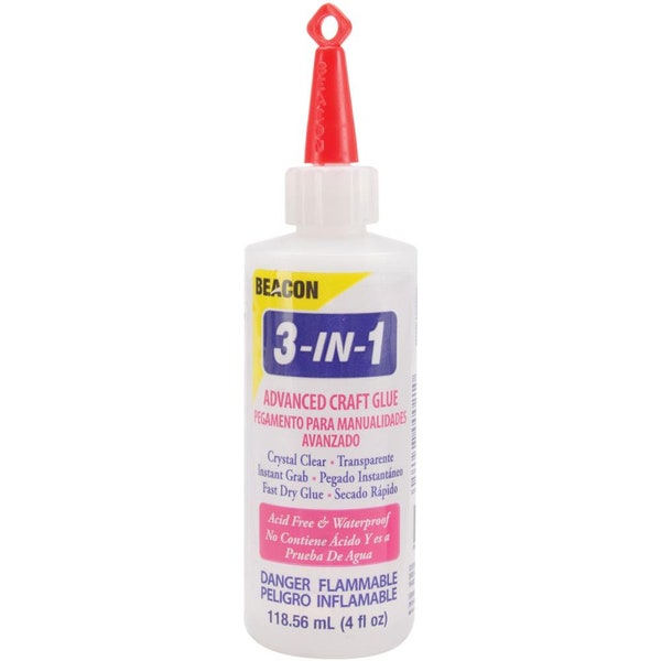 Beacon 3-In-1 Advanced Craft Glue 4oz