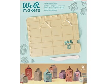 We R Makers Carton Stamp Board & Stamps
