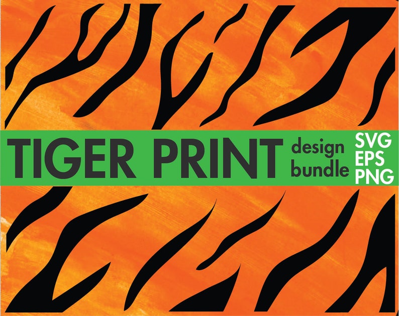 Tiger Stripes SVG Bundle Tiger Stripes SVG Files for Cricut - Etsy