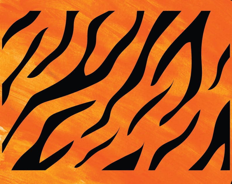 Tiger Stripes SVG Bundle Tiger Stripes SVG Files for Cricut - Etsy
