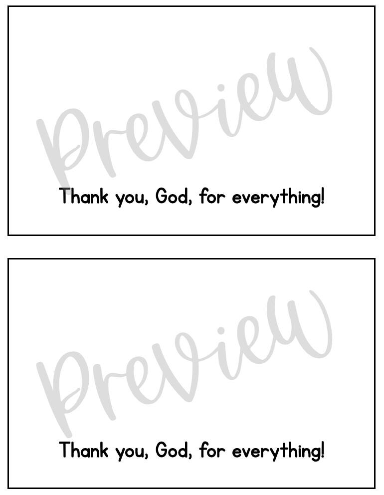 Thank You God Prayer Coloring Book | Preschool and Kindergarten ...