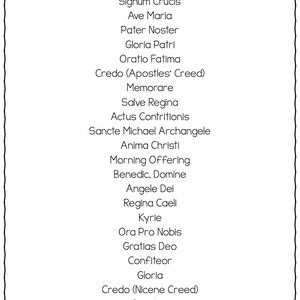 Latin Catholic Prayer Copywork - Cursive AND Printing Handwriting Practice | Pater Noster | Ave Maria | Salve Regina | Traditional | TLM image 2