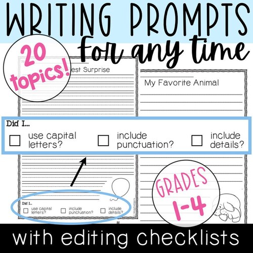 Journal Writing Prompts Back to School Homeschool Morning Etsy