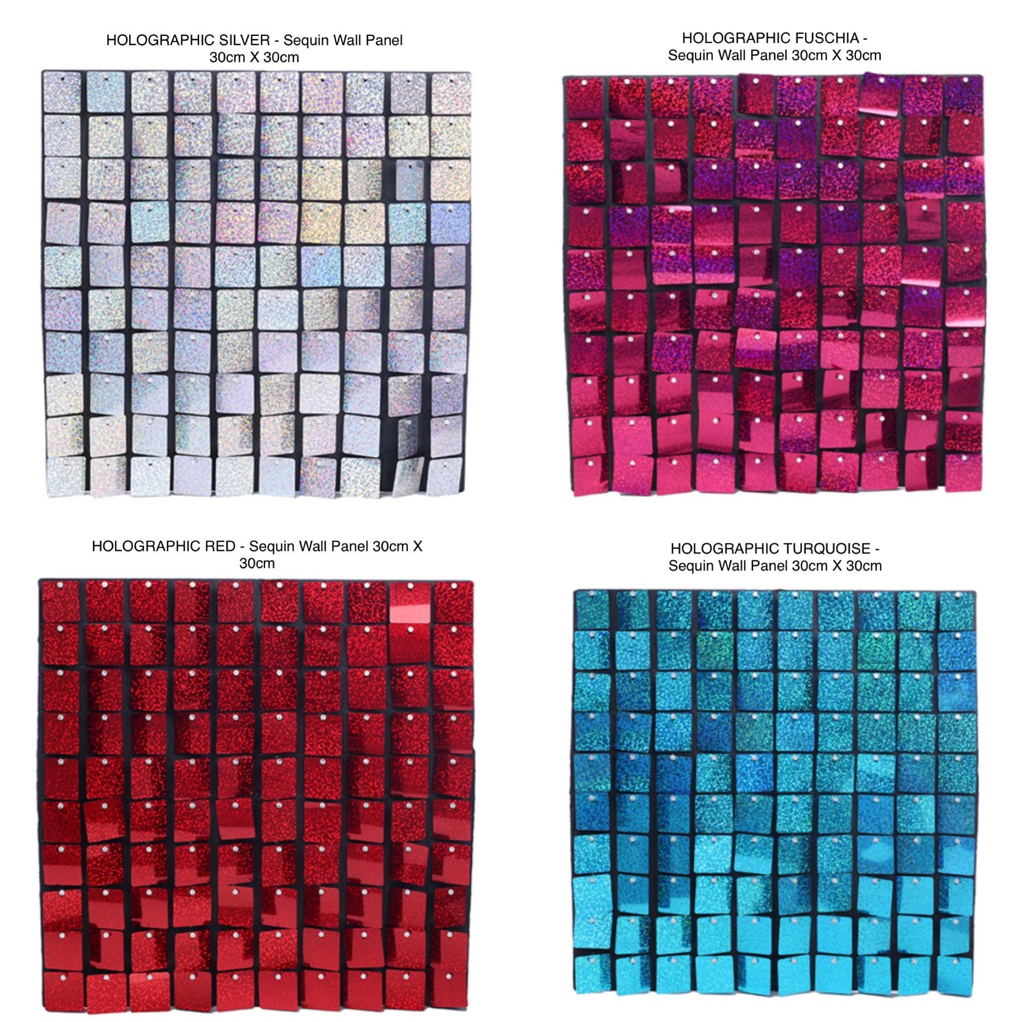 Sequin Wall 7ft x 7ft 49 panels Only Etsy