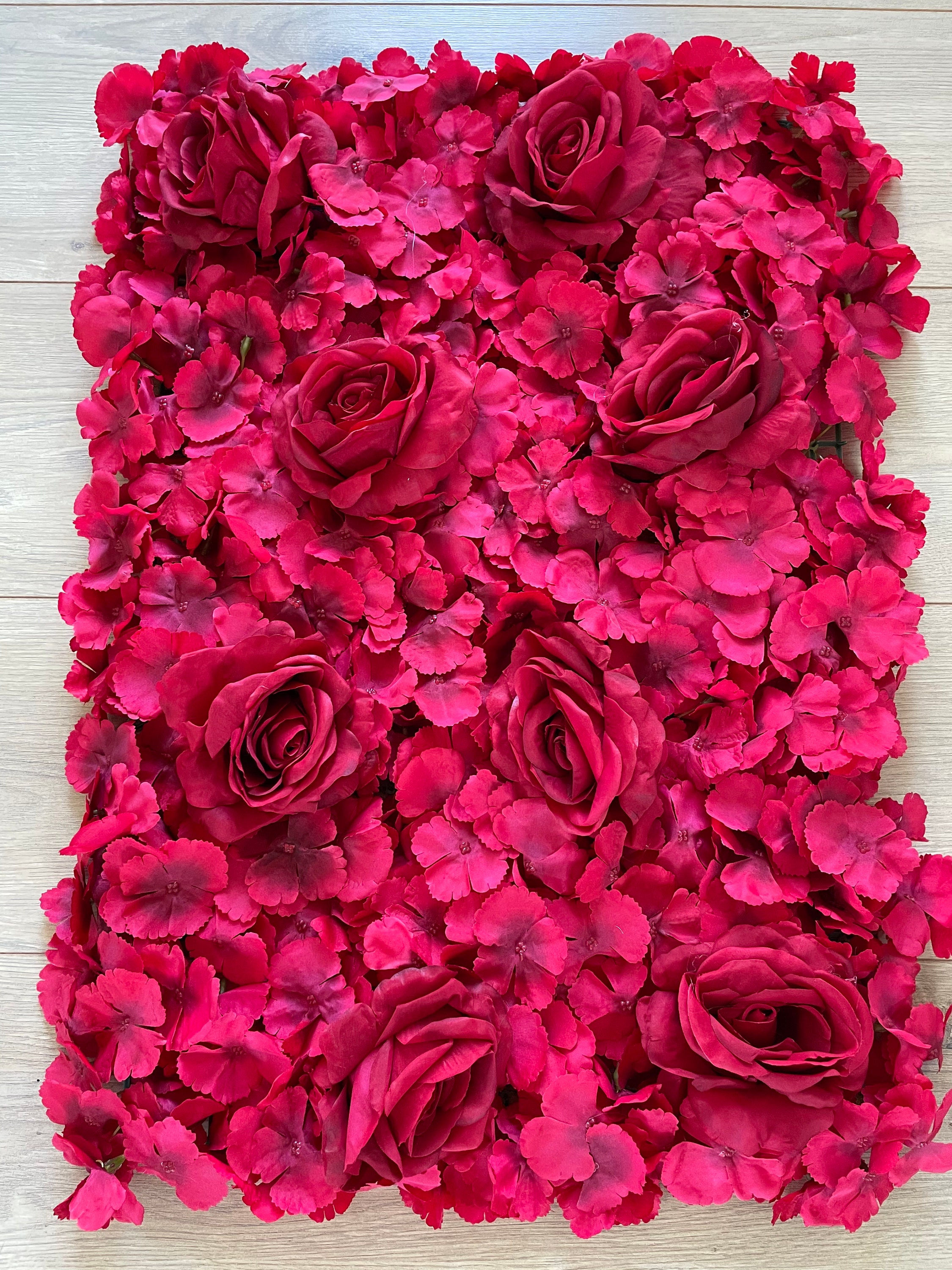 Flower Wall Panels X24 2.4 x 2.4M Etsy