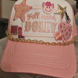Trucker Hat for Women | Gift for Women | Southern | Gift | Birthday | Handmade | Gift for Friend | Dolly | Dolly Parton