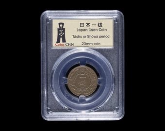 1939年 日本 ニッポン1銭 コインペンダント 八咫烏 カラス 東京神話 建