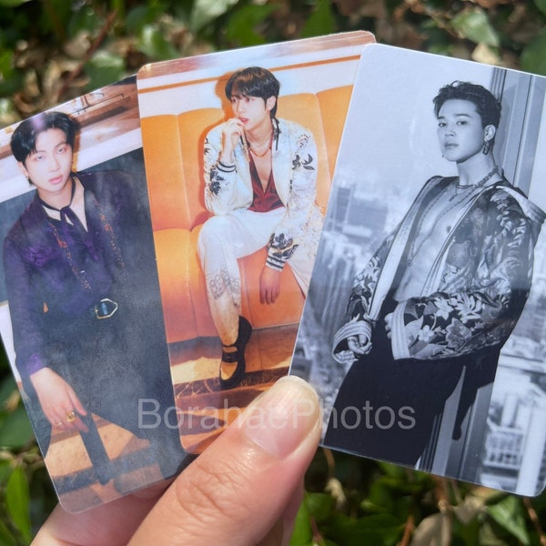 BTS Weverse Magazine 2022 Photocards | Laminated | Waterproof | RM | Jin | Suga | J-Hope | Jimin | V | Jungkook