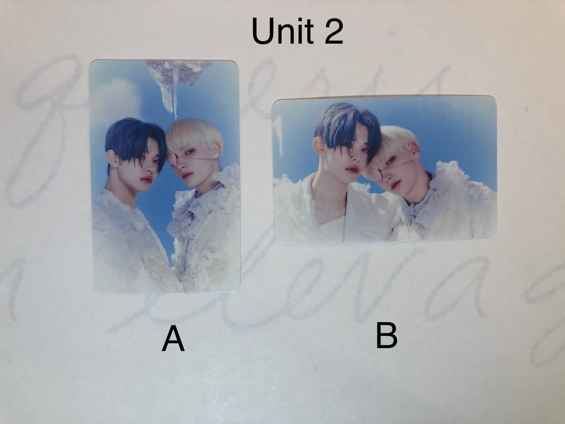 TXT FREEZE 'World' Photocards Laminated Waterproof Etsy